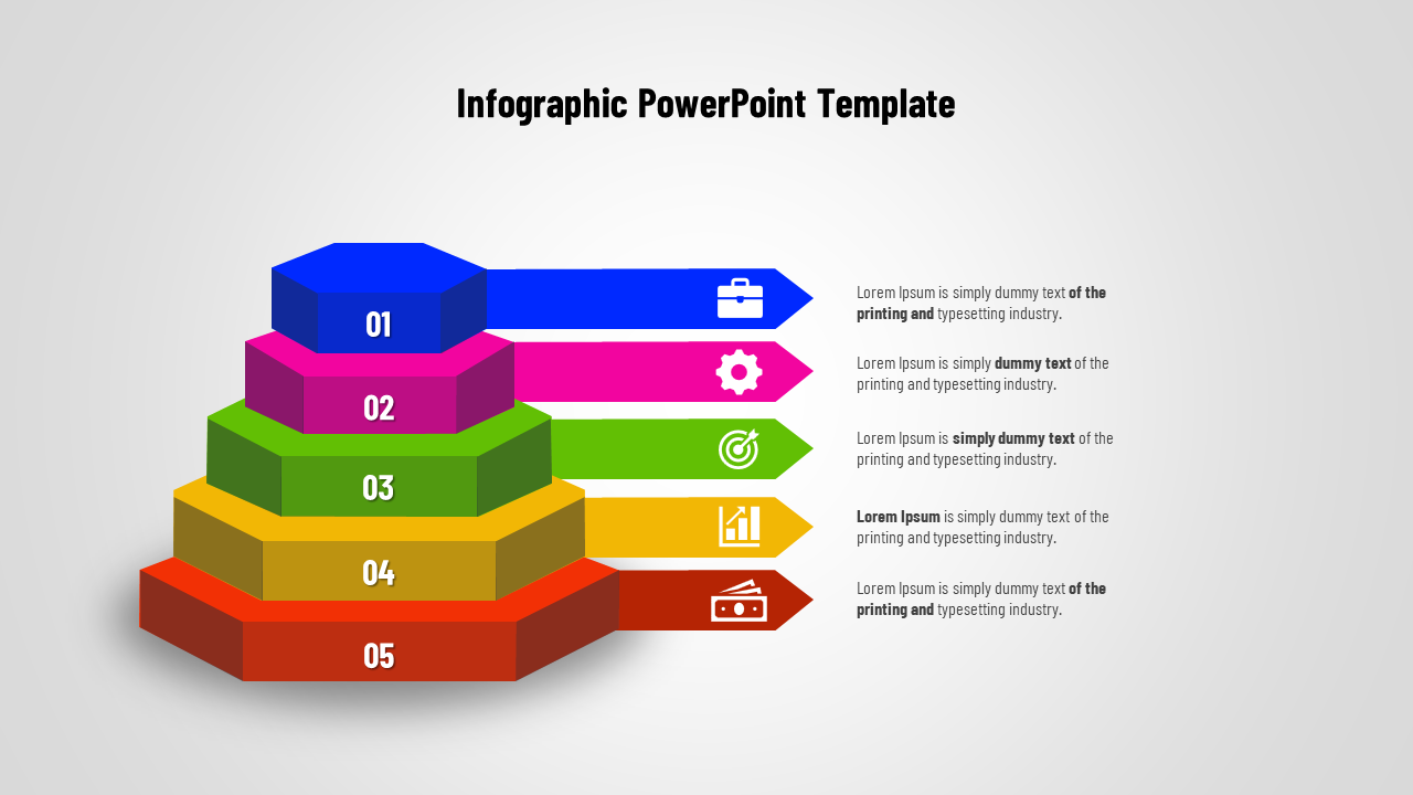 Steps Infographic Template PowerPoint and Google Slides